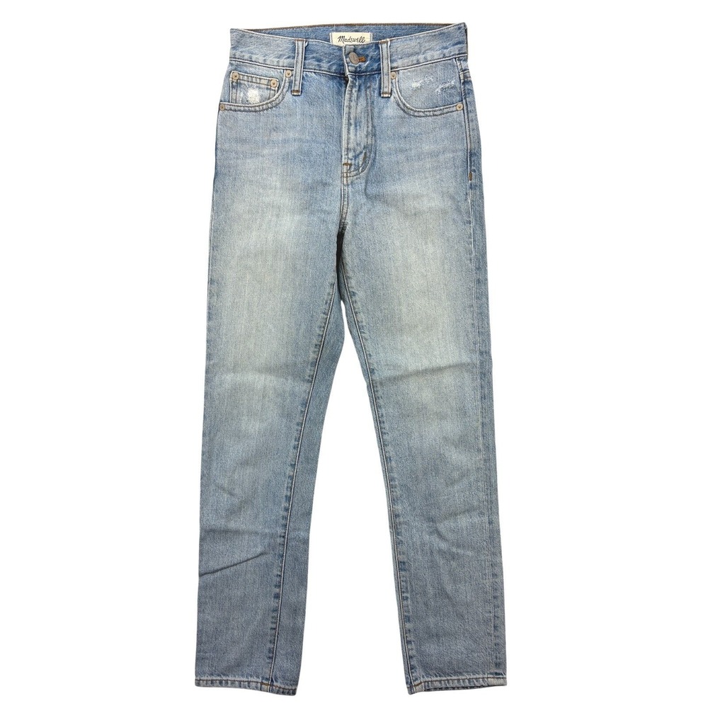 Madewell The Perfect Summer High Rise Jeans Womens 23 Blue 90s Ankle Straight